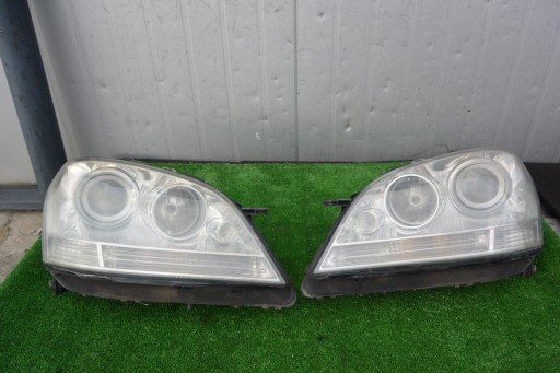 MERCEDES-BENZ ML 164 W164 05-09 REFLEKTOR light left right front UK KPL H7