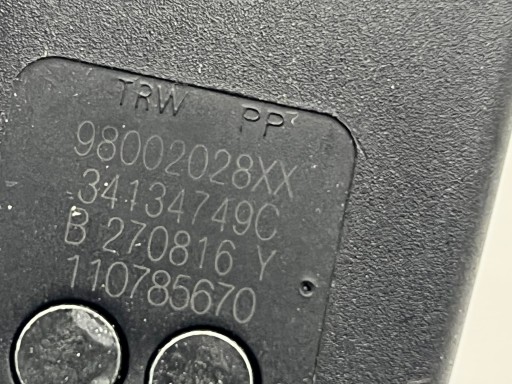 ZAPINKA stěny bezpečnostní záď POJEDYNCZA PEUGEOT 308 II T9 KOMBI