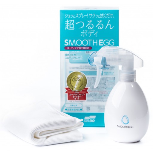 SOFT99 гладкое яйцо жидкое быстрое детализация + микрофибра