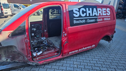 quarter rear left side left MERCEDES VITO 447 BRYGADOWKA