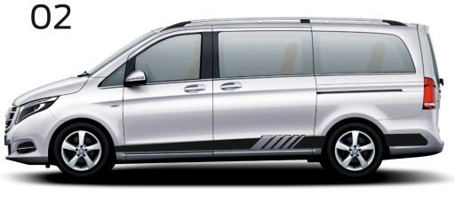 Наклейки на Mercedes Vito, Viano, Sprinter 02