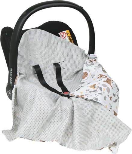 МУСЛІНОВЕ СИДІННЯ-ПЕРЕНОСКА BABYMAM