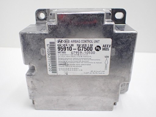 95910-G7500 - ДАТЧИК ПОДУШКИ БЕЗОПАСНОСТИ HYUNDAI IONIQ ELECTRIC 21R