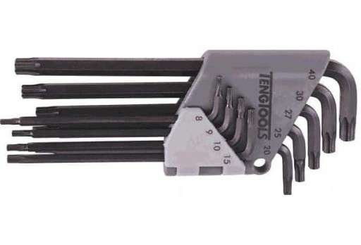 Teng Tools 116600107 Набір з 9 гайкових ключів Torx