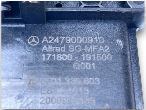 MERCEDES W177 Centralina KAMERY VETRO finestrini 2479000910 !M