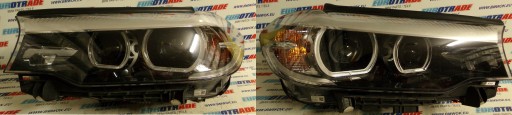 8499116 8499115 - BMW G30 G31 F90 ПЕРЕДНИЙ ФОНАРЬ ЛЕВЫЙ ПРАВЫЙ КОМПЛЕКТ СВЕТОДИОДОВ
