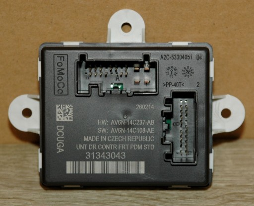 AV6N-14C237-AB AV6N-14C108-AE - Модуль двері VOLVO V40 II V70 S60 31343043 Європа