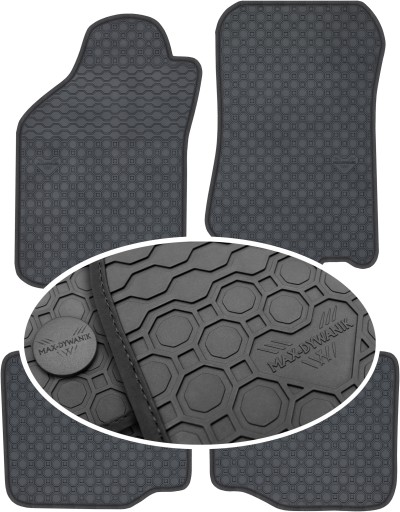Alfa Romeo 145 HB 1994-2000 гумові килимки PrimeLiner - Чорні