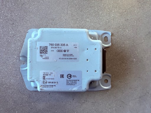 976035751A 760 - Модуль контролера vw 760035335a 976035751a.....