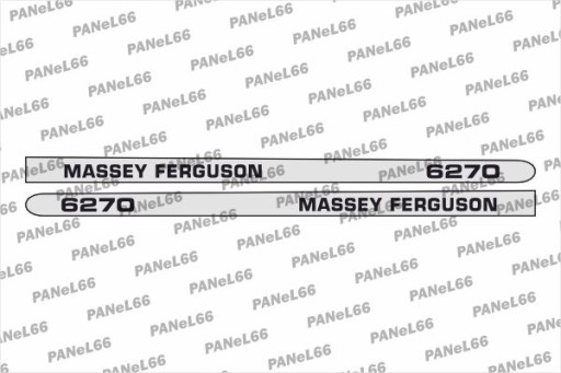 MF6270 - НАБІР НАКЛЕЙОК MASSEY FERGUSON 6270