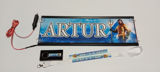 50x16 МДП LED именная доска красочная для подарка