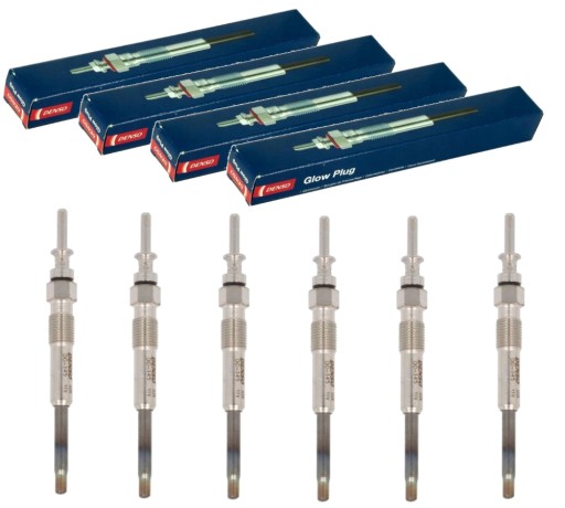 Набір свічок розжарювання denso dg-145 - 6 шт.