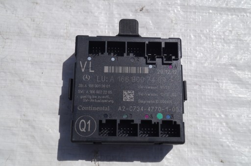 control unit module door front left MERCEDES ML W166 A166 166 A1669007409