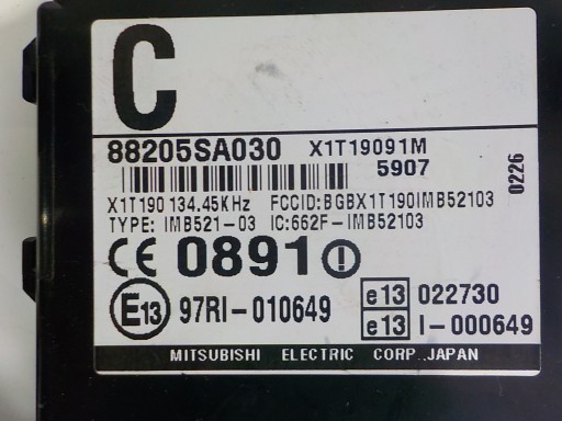 FORESTER SG running board STARTOWY 22611AK720 112300-1531