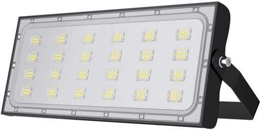 Светодиодный прожектор 100 Вт Теплый белый 10000L 3000K 34X13