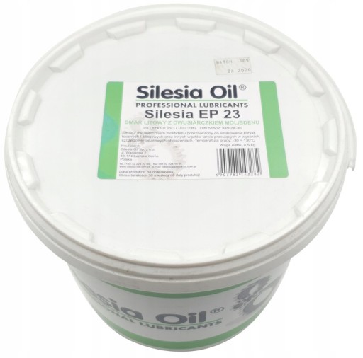 SILESIA EP23 смазка с молибденом MOS2-4,5 кг