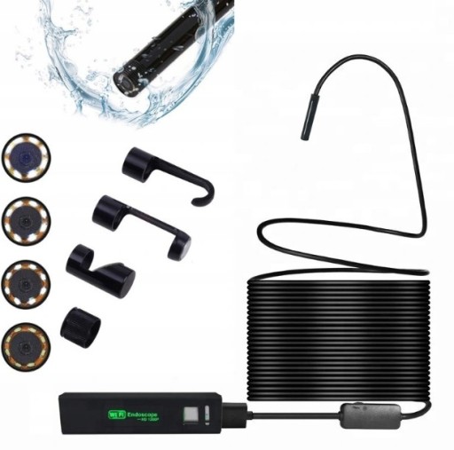 Камера огляду ендоскопа віфі УСБ ХД 8мм 10М