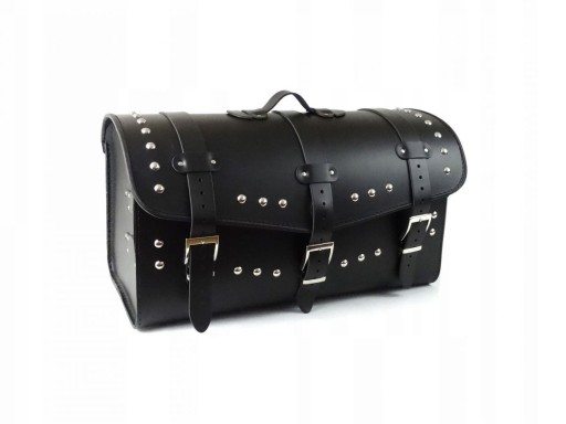 ШКІРЯНИЙ ЧОХОЛ 60 СМ ДВА ШОЛОМА ЗАКЛЕПКИ БЛИСКАВКА