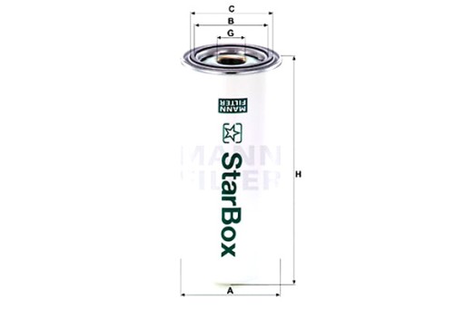 MANN-FILTER МАСЛЯНЫЙ ФИЛЬТР BOGE