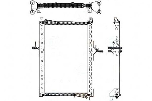 8MK 376 - НИЗЬКОТЕМПЕРАТУРНИЙ РАДІАТОР BEHR HELLA INTECOOLER