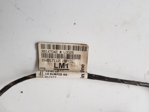 OPEL ASTRA K KOMBI bundle wiring of a bumper rear part 4 PDC rear part LM1