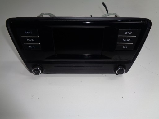 SKODA OCTAVIA III 5E0 RADIO display 5E0035867A