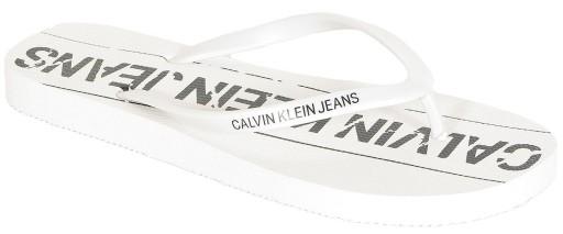 Calvin Klein Jeans Dasheen japonky white/bla 37