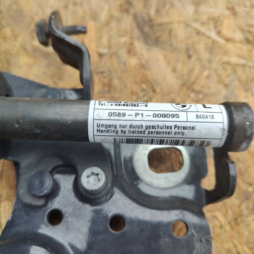 Mini Cooper F56 bonnet hinges komplet naboje 730056613