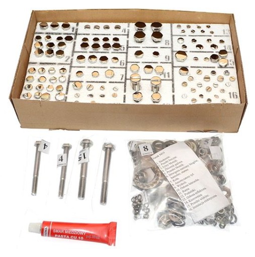 6142 - Гвинти з нержавіючої сталі Junak 350 M10