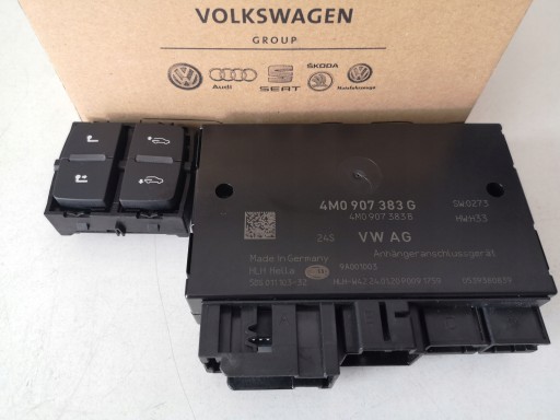 4M0907383G 0000 - Оригінальний модуль контролер фаркопа a8 q7 q8 touareg 4m0907383e