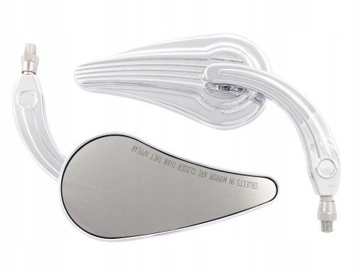 LU-290 - ХРОМОВАНІ ДЗЕРКАЛА ЗАДНЬОГО ВИДУ YAMAHA XV 1900 RAIDER MIDNIGHT STAR