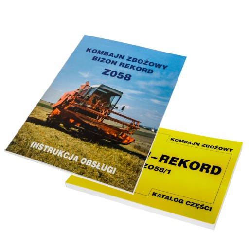 Instrukcja obsługi kombajnu Bizon Rekord Z058 za 108.99PLN z