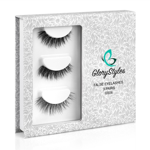 GloryStyles Umelé riasy GS06 3 páry