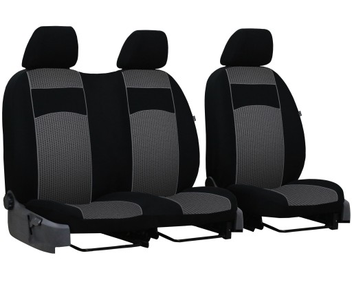 ЗАМІРНІ ЧОХЛИНИ VIP ДЛЯ FORD TRANSIT 3 2+1