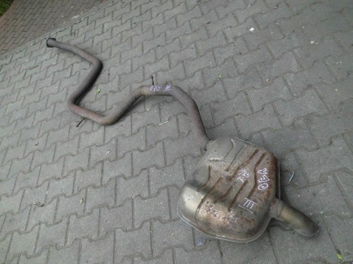 Volvo V70 III-глушитель выхлопных газов