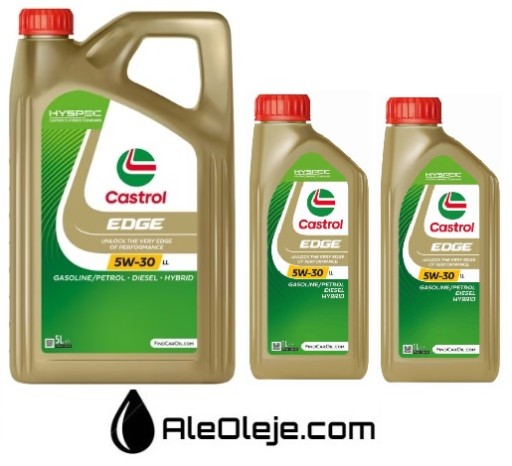 CASTROL EDGE TITANIUM FST 5W30 LL 7L + КУЛОН