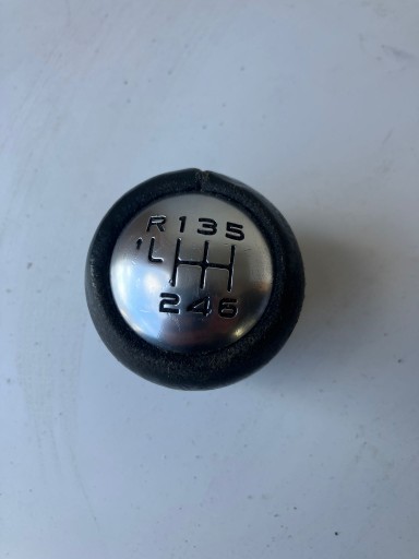 Schlaltknopf Leder CHROM CITROEN C4 PICASSO II 6 getriebe MANUAL #27