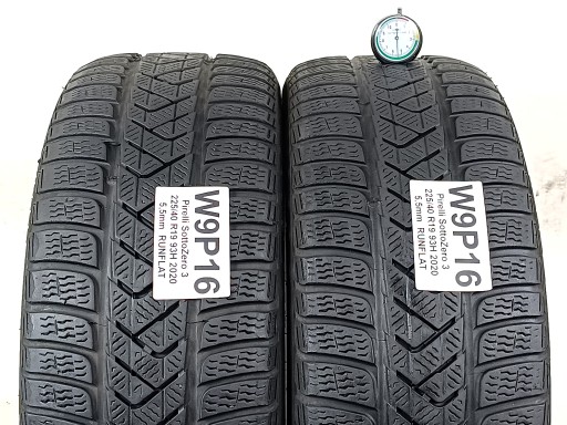 2x Pirelli SottoZero 3 225/40 R19 RUNFLAT