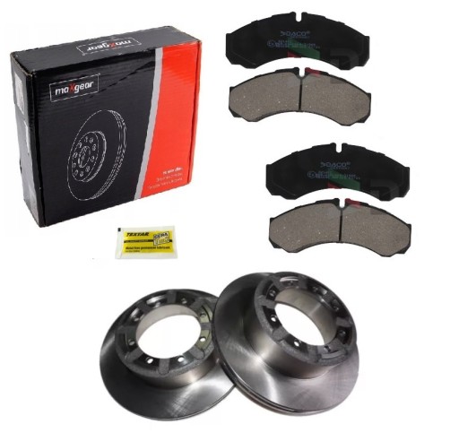 19-1942SPORT - Диски + колодки сзади REANULT Mascott 290mm