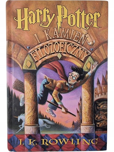 Zdjęcie egzemplarza: TWARDA / Harry Potter i Kamień Filozoficzny / J.K. Rowling