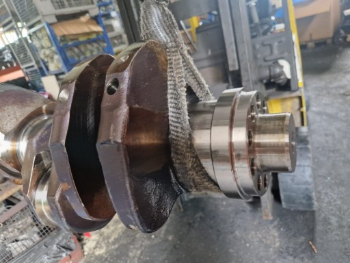 A4570300501, - Mercedes om460 om457 колінчастий вал a4570300501