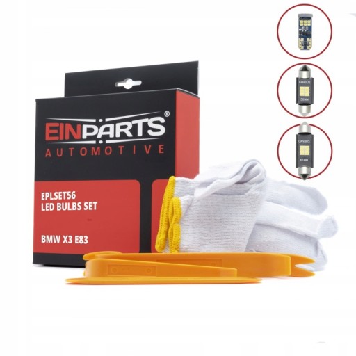 EPLSET56 - Комплект светодиодных ламп для салона BMW X3 E83