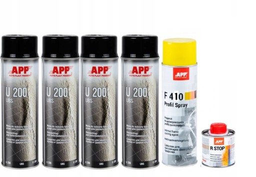 U200 ягненок спрей X4 + FLUIDOL + R-STOP App Kit