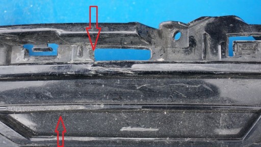 VOLVO XC60 II links Lüftungsgitter der Stoßstange vorne