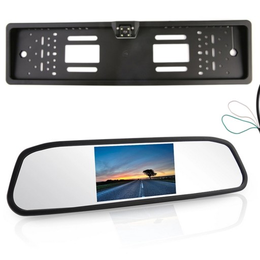 Монітор заднього виду камера рамка передня задня LED комплект