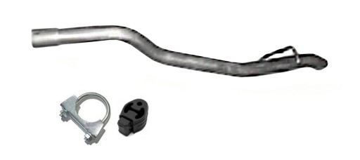 08.584 - FORD FOCUS MK3 1.0 EcoBoost универсал выхлопная труба