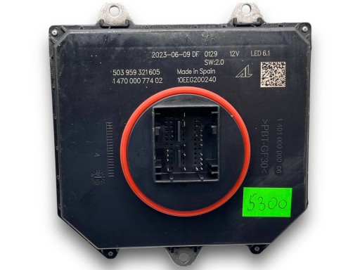 ALFA ROMEO GIULIA STELVIO control unit lights 503959321605 @M