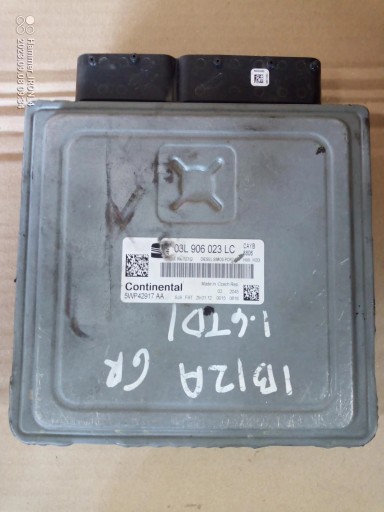 6664702 - Контролер двигуна комп'ютера ibiza 6j 03l906023lc