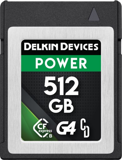 Pamäťová karta Delkin Devices CFexpress Power R1780/W1700 (G4) 512GB Type B