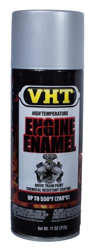 VHT краска лак для двигателя алюминиевый спрей SP995